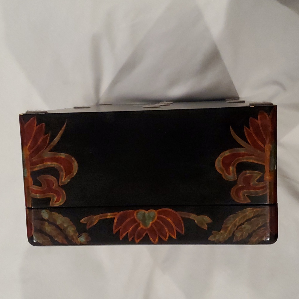 PERSIAN LAQUER WOOD BOX - Picture 5 of 5